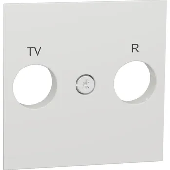 Elektrická zásuvka Centrální deska pro TV/R zásuvku, Bílá