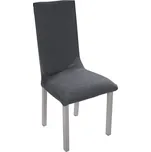 Blancheporte Pružný jednobarevný potah na židli nebo sedák šedá sedák