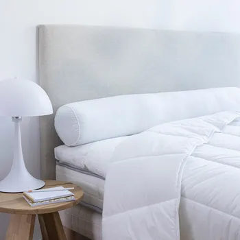 Polštář Blancheporte Polštářový váleček proti pocení, tvrdé pohodlí bílá 90 cm, váleček