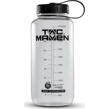 Láhev Láhev TAC MAVEN Norman Tritan 1 L průhledná