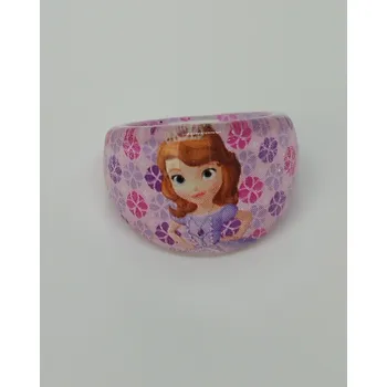 Prsten Prstýnek - PRINCEZNA SOFIE - Fialový 2 - S vadou 2 (Značka: ZHEJIANG)