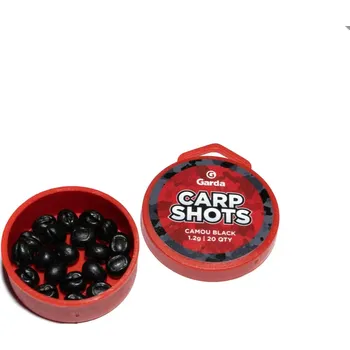 Garda Carp Shots - Carp Shots camou black 1,2g 20ks