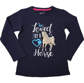 Dívčí tričko Dívčí triko Wolf S2242B tmavě modré