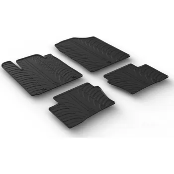 autokoberec Gledring Gumové autokoberce Kia Picanto 2017-