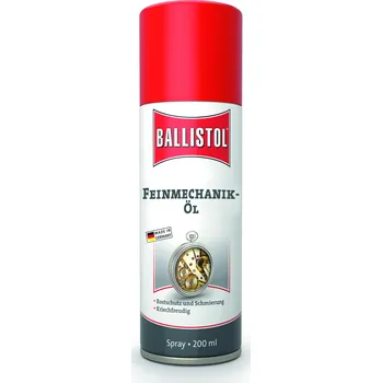 Čištění zbraně Olej pro jemné mechanismy Ballistol sprej 200 ml