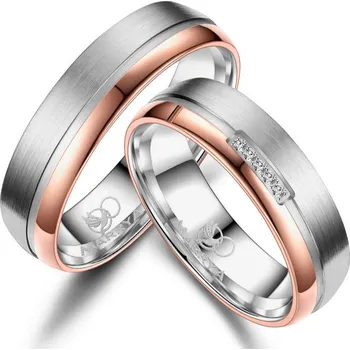 Prsten MARRYA® Dámský snubní prsten Titan - velikost 56 - TI-16D-56