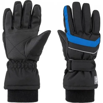 Rukavice Dětské zimní (lyžařské) rukavice Loap Rufus černé s modrou