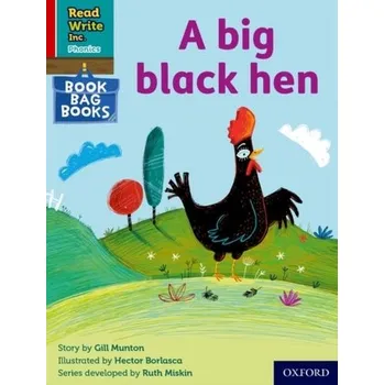 Cizojazyčná kniha Read Write Inc. Phonics: Red Ditty Book Bag Book 9 A big black hen - Munton Gill