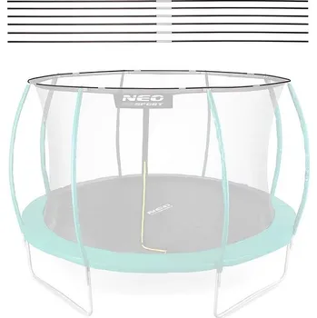 Trampolína Neo-Sport Trampolínová síť typu C 435 cm 14 ft