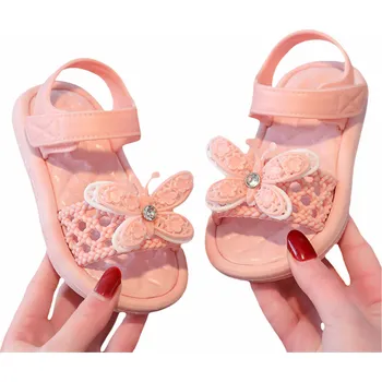 Dívčí sandály Sandálky - MOTÝLCI (4 roky) (Značka: LAMMUSSA)