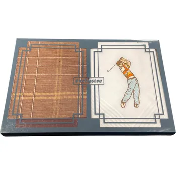 Látkový kapesník ETEX Hořice Pánský kapesník 2 ks - GOLF velikost: golf - 2ks