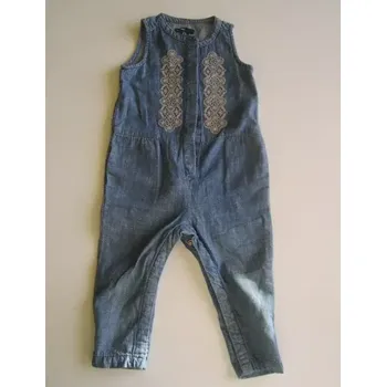 Džínový overálek bez rukávů (Značka: BABY GAP)
