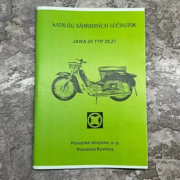 Motor pro motocykl Katalog náhradních dílů Jawa Pionýr 50/20, 21