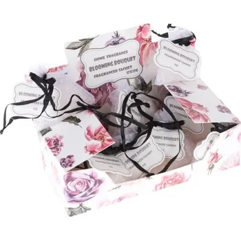 Casa de Engel Vonný sáček z organzy - rozkvetlá kytice - sada 12ks