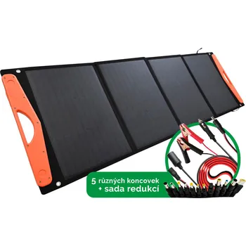 Powerbanka VIKING TECHNOLOGY Solární panel Viking WB120 NO SIZE ORANŽOVÁ|ČERNÁ