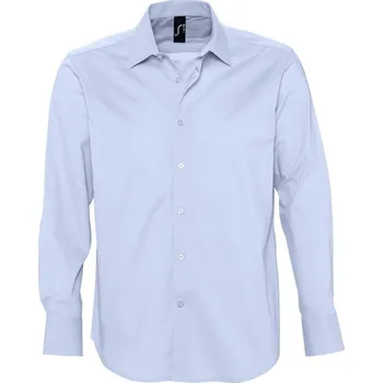 SOL'S pánská Košile Brighton Modrá 5XL