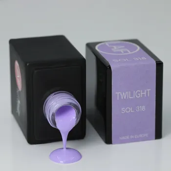 Umělé nehty Laif Gel lak fialový SOL - 318 Twilight 10ml