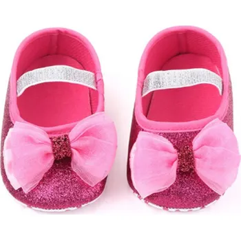 Dámské baleríny Balerínky - MAŠLIČKY - RŮŽOVÉ (6-12m) (Značka: WEIXINBUY)