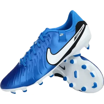Míčový sport Pánské kopačky lisovky Nike Tiempo Legend 10 Academy FG/MG modré