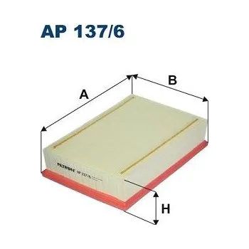 Vzduchový filtr Vzduchový filtr FILTRON AP 137/6