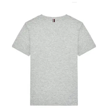 Pánské tričko Tommy Hilfiger T-Shirt KB0KB04140 S Šedá Regular Fit 5Y