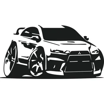 samolepka Samolepka Mitsubishi Lancer