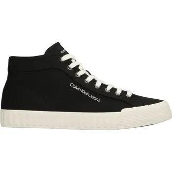 Pánské tenisky Pánské kotníkové tenisky Calvin Klein SKATER VULC MID LACEUP 43 Černá, Bílá