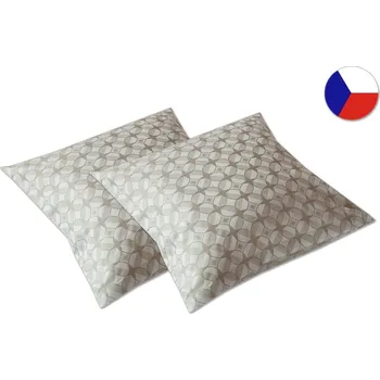 Dekorativní polštářek Damaškový dekorační polštářek 40x40 EXCELLENT DIAMANT Spektrum hnědošedé