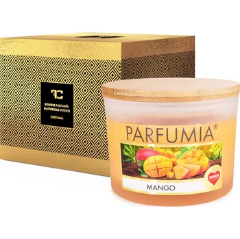 Svíčka MANGO | sójová svíčka | 2 knoty | PARFUMIA® | 400 ml Dedra