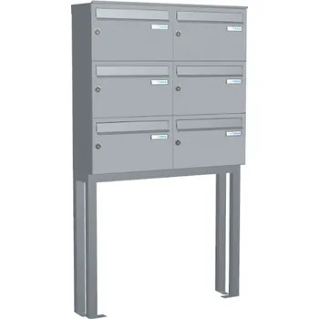 Poštovní schránka Sestava schránek B-217 volně stojící v rámu Komfort