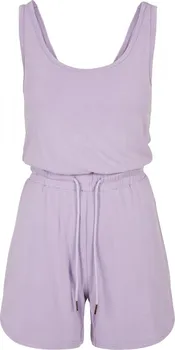 Dámský overall Ladies Short Sleeveless Modal Jumpsuit - lilac 4XL
