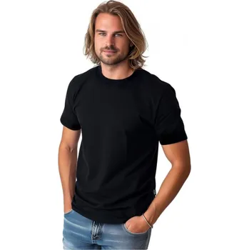 Pánské tričko Pánské tričko Marek, krátký rukáv, černé XXL