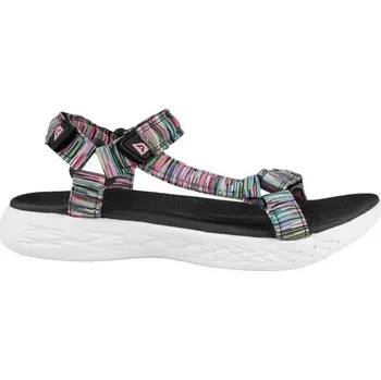 Dámské sandále Dámské sandály ALPINE PRO BELA 37 Růžová, Mix, Černá, Bílá