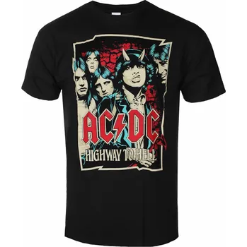 Pánské tričko Tričko metal pánské AC-DC - Sketch - ROCK OFF - ACDCTS77MB - XL