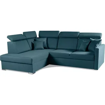 Sedací souprava Rohová sedací souprava Morrison XL, levá, tyrkysová (tatum 277)