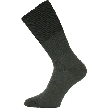 Pánské ponožky WRM merino ponožky - Zelené 609 / (42-45) L / Zelené