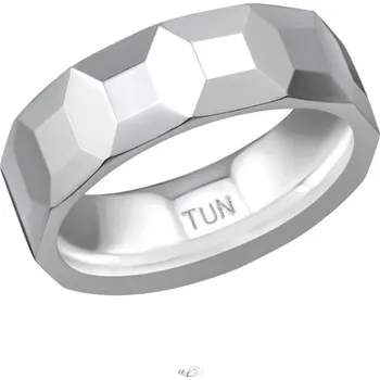 Prsten Prosperk Pánský ocelový fazetovaný prsten Velikost prstenů: 10 (EU: 62-64) 20706/10