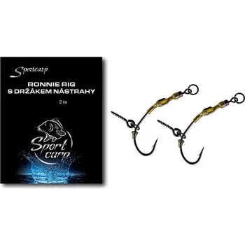 Sportcarp hotové návazce Ronnie Rig s držákem nástrahy 2 ks Varianta: vel. 6