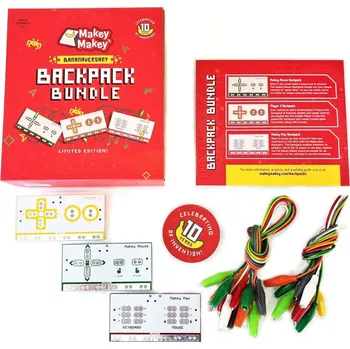Elektronická stavebnice SparkFun Makey Makey Backpack Bundle