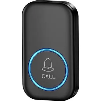 Domovní zvonek Cacazi A6 - přídavné tlačítko, černé