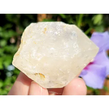 Přírodní kámen Křišťál window quartz krystal surový z Pakistánu 104g