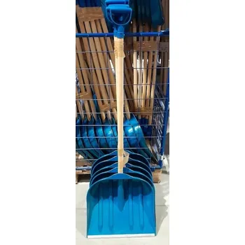 Hrablo na sníh Lopata na sníh UH s holí-modrá