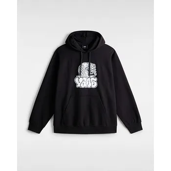 Pánské oblečení Mikina Vans RATTLER LOOSE PO Black velikost M