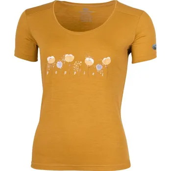 Dámské termoprádlo POPPY dámské 100% merino triko - Hořčicová 2424 / XL / Hořčicová