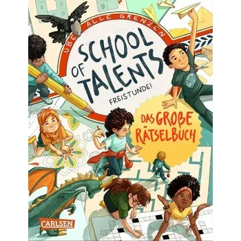 Komiks pro dospělé School of Talents: Freistunde - Das große Rätselbuch - Schellhammer, Silke