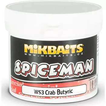 Návnadová pasta a těsto MIKBAITS Spiceman WS těsto 200g - WS3 Crab Butyric