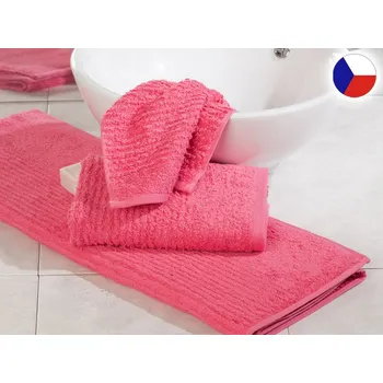 Osuška Luxusní osuška 70x140 JUVEL 580g Vlny 3D růžové