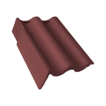 Střešní krytina BRAMAC MAX 7° Protector krajní levá červenohnědá
