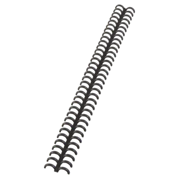 Vázací hřbet CLICK hřbety 3:1 (34 otvorů), 08 mm, černé