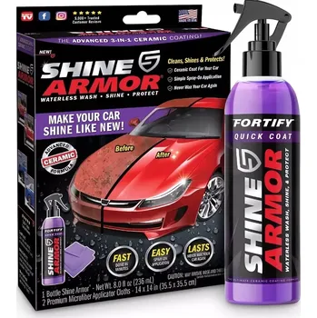 Autošampón SHINE ARMOR Leštěnka s ochranou laku Shine Armor - Ceramic